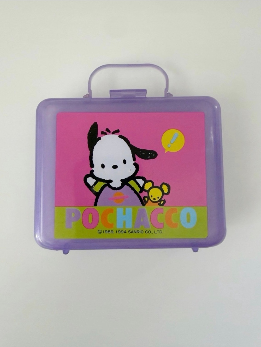 Sanrio Vintage 1994 Pochacco Small Suitcase
Storage Container